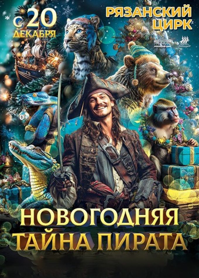 Цирковое шоу «Новогодняя тайна пирата»